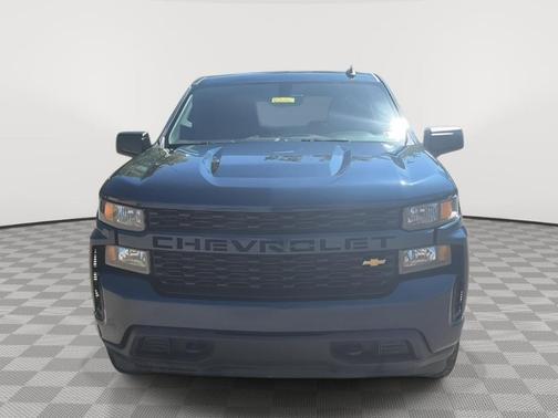 Northsky Blue Metallic 2021 Chevrolet Silverado 1500 Custom