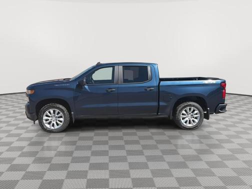 Northsky Blue Metallic 2021 Chevrolet Silverado 1500 Custom