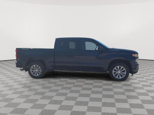 Northsky Blue Metallic 2021 Chevrolet Silverado 1500 Custom