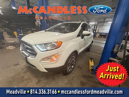 Diamond White 2020 Ford EcoSport Titanium