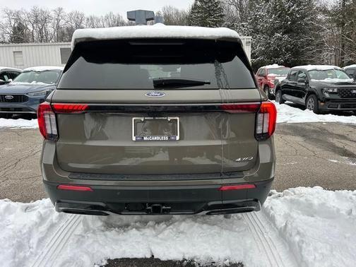 Gray 2026 Ford Explorer ST-Line