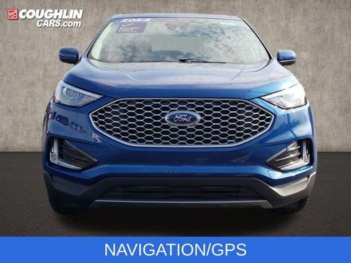 Atlas Blue Metallic 2024 Ford Edge SEL