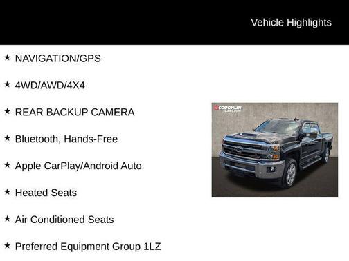 Mosaic Black Metallic 2019 Chevrolet Silverado 2500 LTZ