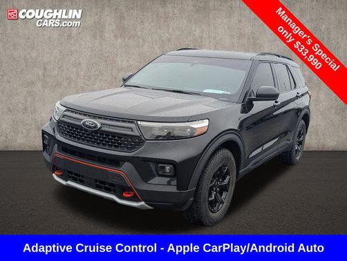 Agate Black Metallic 2023 Ford Explorer Timberline