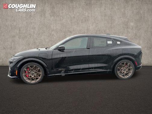 Shadow Black 2025 Ford Mustang Mach-E GT