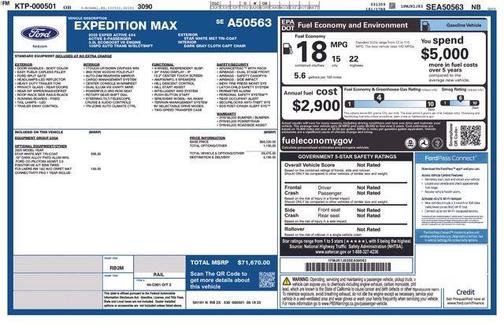 2025 Ford Expedition Max Active 4x4