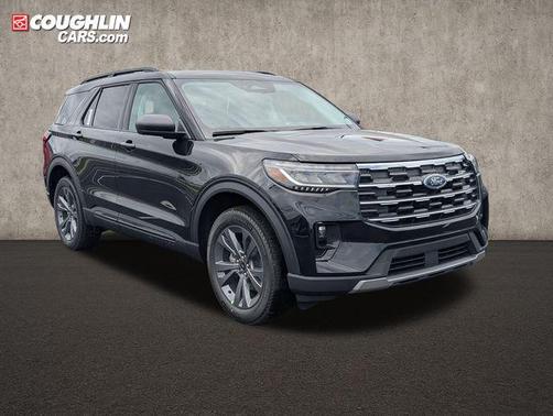 Agate Black Metallic 2026 Ford Explorer Active