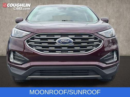Burgundy Velvet Metallic Tinted Clearcoat 2022 Ford Edge SEL