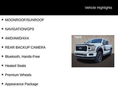 Oxford White 2018 Ford F-150 XLT