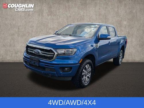 Lightning Blue 2019 Ford Ranger LARIAT