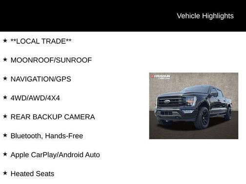 Agate Black Metallic 2022 Ford F-150 XLT