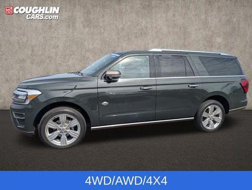 Forged Green Metallic 2022 Ford Expedition Max King Ranch