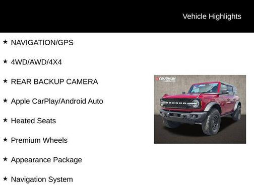 Ruby Red Metallic 2025 Ford Bronco Badlands