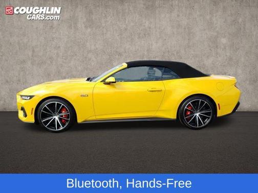 Yellow Splash Metallic Tri-coat 2024 Ford Mustang GT Premium
