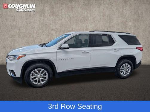 Summit White 2019 Chevrolet Traverse LT Cloth