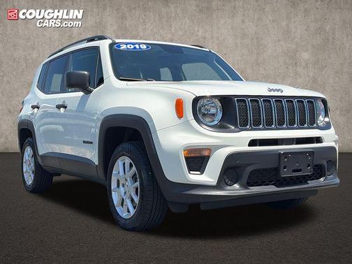 Alpine White Clearcoat 2019 Jeep Renegade Sport