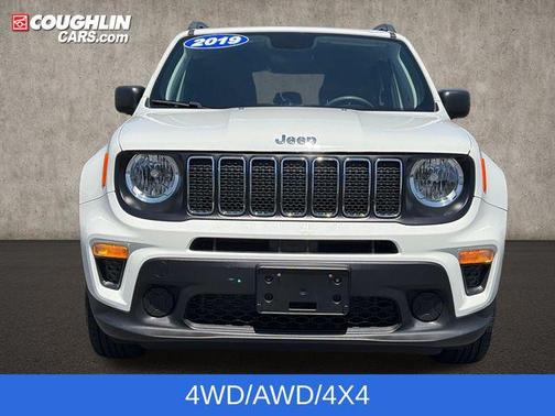 Alpine White Clearcoat 2019 Jeep Renegade Sport