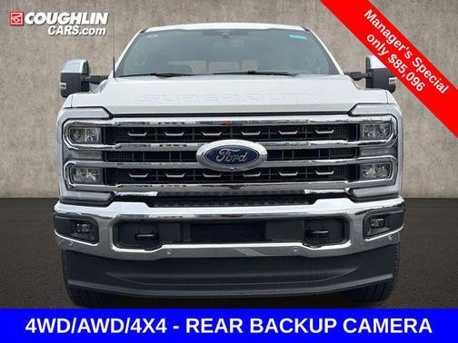 Star White Metallic Tri-Coat 2025 Ford F-350 King Ranch