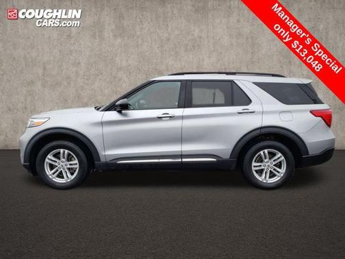 Iconic Silver Metallic 2020 Ford Explorer XLT