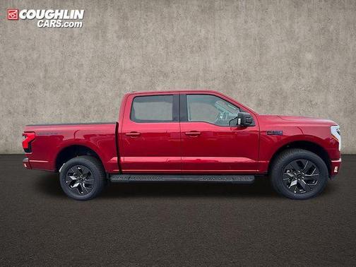Rapid Red Metallic Tinted Clearcoat 2025 Ford F-150 Lightning Flash