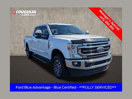 Oxford White 2022 Ford F-250 Lariat