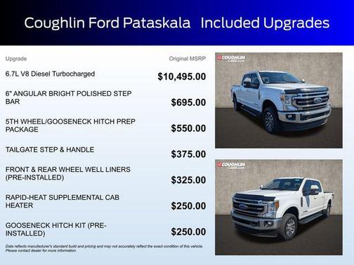 Oxford White 2022 Ford F-250 Lariat