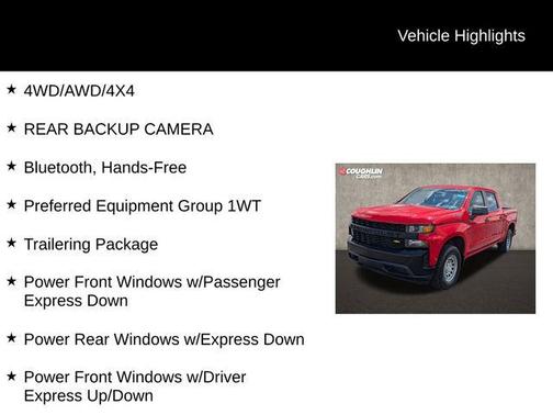 Red Hot 2019 Chevrolet Silverado 1500 WT