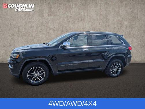 Diamond Black Crystal Pearlcoat 2017 Jeep Grand Cherokee Limited