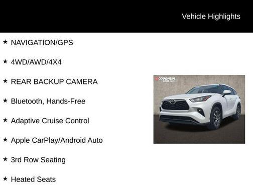 Wind Chill Pearl 2022 Toyota Highlander XLE
