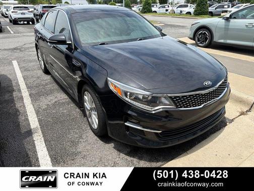 Ebony Black 2018 Kia Optima EX
