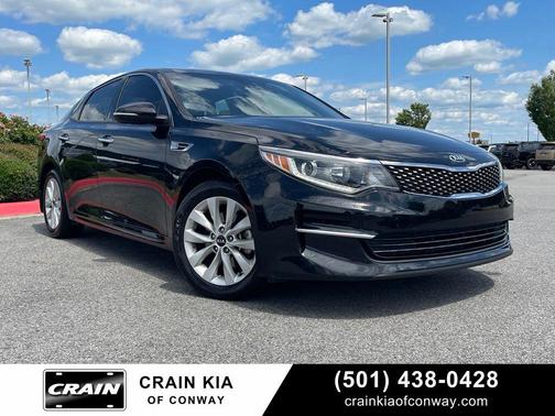 Ebony Black 2018 Kia Optima EX