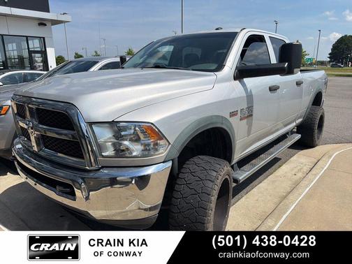 Bright Silver Metallic Clearcoat 2017 RAM 2500 Tradesman Crew Cab 4x4 6'4' Box