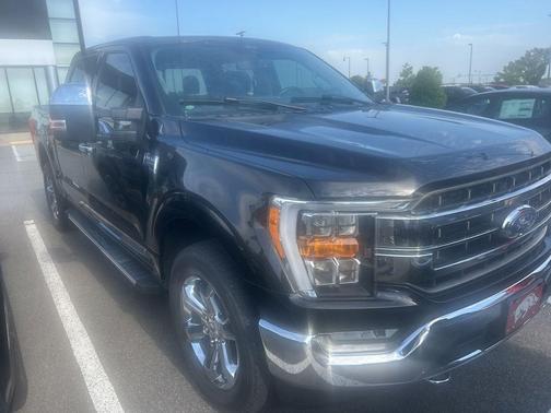AGATE BLACK METALLIC 2021 Ford F-150 Lariat
