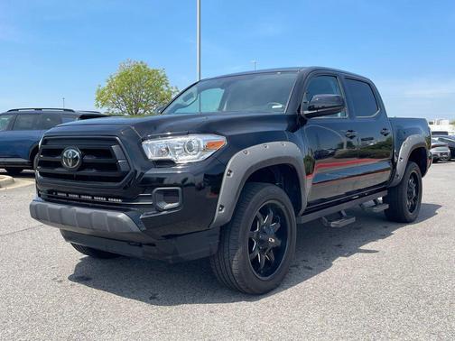 Midnight Black Metallic 2022 Toyota Tacoma SR