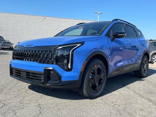Nebular Blue 2026 Kia Sportage X-Line