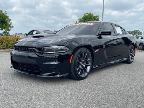 Pitch Black Clearcoat 2023 Dodge Charger Scat Pack
