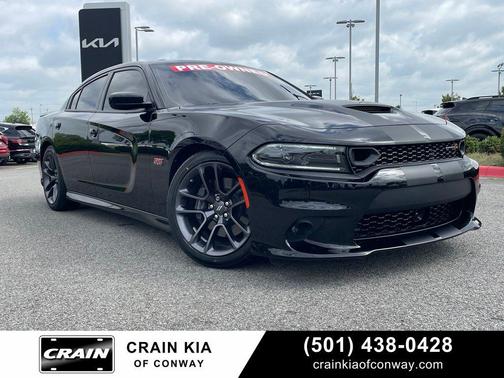Pitch Black Clearcoat 2023 Dodge Charger Scat Pack