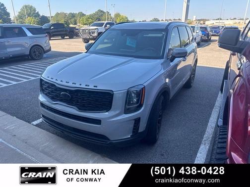 Gray 2021 Kia Telluride EX