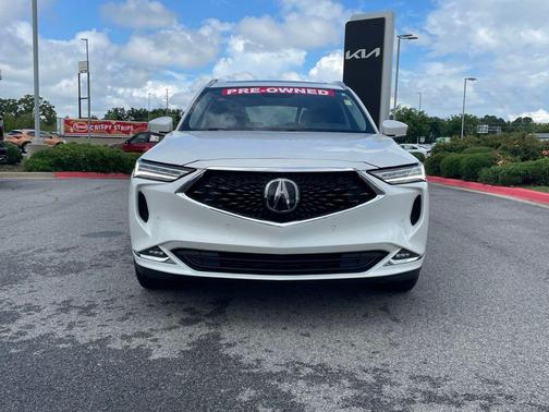 Platinum White Pearl 2022 Acura MDX Advance Package