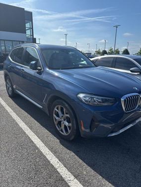 Blue Metallic 2022 BMW X3 sDrive30i
