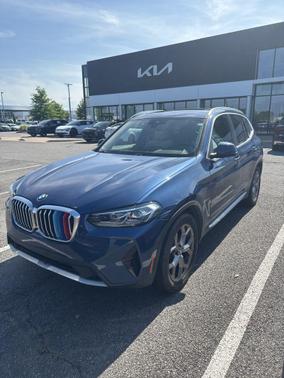 Blue Metallic 2022 BMW X3 sDrive30i