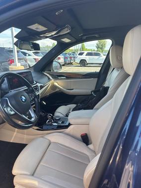Blue Metallic 2022 BMW X3 sDrive30i