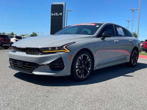 Wolf Gray 2024 Kia K5 GT-Line
