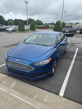 LIGHTNING BLUE 2018 Ford Fusion Hybrid SE