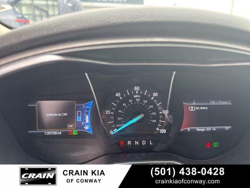 LIGHTNING BLUE 2018 Ford Fusion Hybrid SE