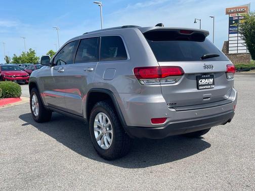 Billet Silver Metallic Clearcoat 2021 Jeep Grand Cherokee Laredo