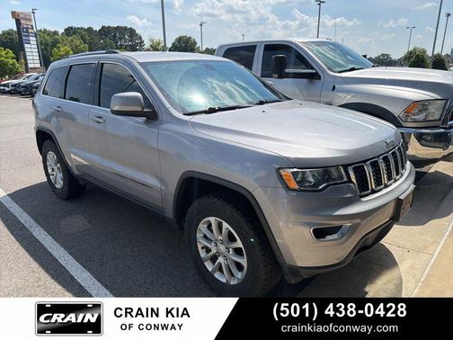 Billet Silver Metallic Clearcoat 2021 Jeep Grand Cherokee Laredo
