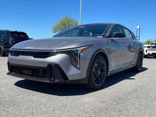 Steel Gray 2026 Kia K4 GT-Line Turbo