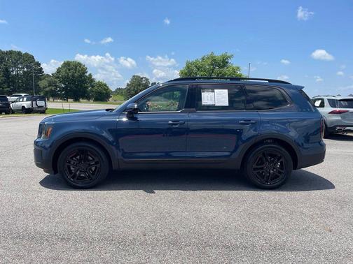 Midnight Lake Blue 2025 Kia Telluride SX Prestige X-Line