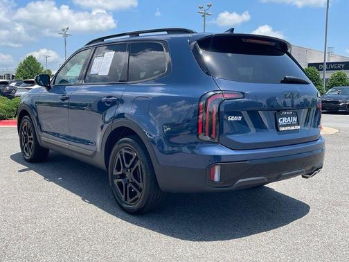 Midnight Lake Blue 2025 Kia Telluride SX Prestige X-Line